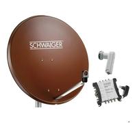 Système SAT sans récepteur Schwaiger SPI9962SET6 Nombre d'abonnés: 8