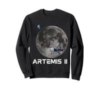 Système Solaire Artemis II Terre Lune Espace Extra-atmosphérique Sweatshirt