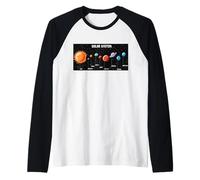Système Solaire Astronautes Space Jeux vidéo drôle Sarcastique Manche Raglan