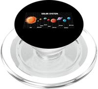 Système Solaire Astronautes Space Jeux vidéo drôle Sarcastique PopSockets PopGrip pour MagSafe
