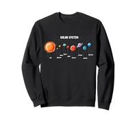 Système Solaire Astronautes Space Jeux vidéo drôle Sarcastique Sweatshirt
