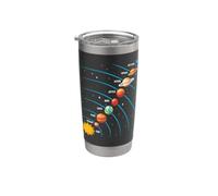 Système solaire - Astronomie des sciences spatiales - Retour à l'école Gobelet isotherme en acier inoxydable double paroi