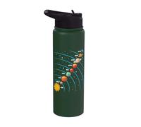 Système solaire - Astronomie des sciences spatiales - Retour à l'école Stainless Steel Insulated Water Bottle