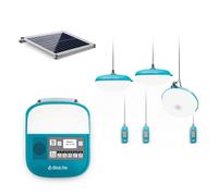 Système solaire autonome biolite solarhome 625 - éclairage multi-pièces, & radio