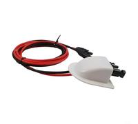 Système solaire d'entrée à double câble pour toit de camping-car et pont de yacht, panneaux solaires avec joint anti-oxydation et construction (blanc)