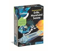 Système Solaire Galileo Lab - Terre, Lune et Soleil - Explorez l'espace de manière ludique pour Les Enfants à partir de 7 Ans par Clementoni 59437