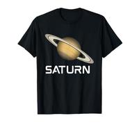 Système solaire Planète Saturne Anneaux de l'espace T-Shirt