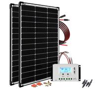 Installation solaire 200 watts - Basic XL 200 W / 12 V abri de jardin...