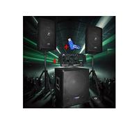 Système Sonorisation Complet 2200W Enceintes + Subwoofer USB/BLUETOOTH BM SONIC BMS1512 avec table de mixage +clé usb 32gigas