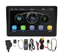 Système Stéréo de Voiture, Lecteur de Voiture MP5 à écran Tactile HD de 7 Pouces, Récepteur D'autoradio Bluetooth, Lecteur Multimédia de Voiture pour MirrorLink, pour