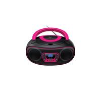 Système stéréo portable rose - Denver - 2 x 1,8 - 2,6 - 5 - Aucune carte SD - Aucune minuterie - Garantie 2 ans
