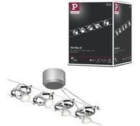 Système sur câbles Mac II Kit de base GU5,3 max. 5x10W gradable 230/12V Chrome mat Chrome G