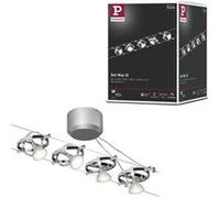 Paulmann Système de câbles Mac II 94133 – Set extensible 5x10W max, chrome mat, sans ampouilles