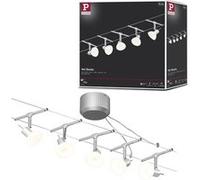 Système sur câbles Sheela Kit de base GU5,3 max. 5x10W gradable 230/12V Chrome mat#Opale Chrome G