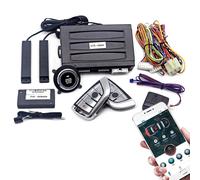 Système Universel D'alarme De Démarrage Automatique Pour Voiture,Kit D'allumage De Moteur,Commande À Distance Avec Application,Bouton Poussoir,Démarrage Et Arrêt,Accessoires De - Type Ute-1000a(Bm)
