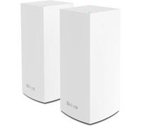 Système Wifi 6 Mesh Triple Bande Velop Mx8400 (Ax4200) (Routeur Wlan, Jusqu'À 525 M2, Pour Plus De 80 Appareils, Pack De 2, Blanc)