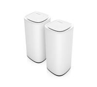 Système WiFi 7 Mesh Linksys Velop Pro 7 Mbe7002 - Routeur Cognitive Mesh Triple Bande avec Débit Supérieur à 10 Gbit/S - Couverture Multiroom Jusqu’à 550 M² et 400 Appareils - Lot De 2
