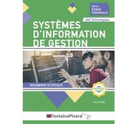 Systèmes d’information de gestion terminale stmg - François Durel - Fontaine Picard Eds - broché - Scolaire / Universitaire