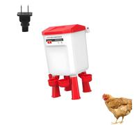 Systèmes d'abreuvement de volaille résistants à l'hiver - Réservoir d'eau chauffant avec design isotherme pour arrosage par temps froid - Abreuvoir chauffant pour poulet