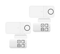 Systèmes D'alarme De Fenêtre Porte Magnétique 130db À Distance Sans Fil Bruyante Installation Facile Adaptée L'alarme D'entrée Porte Domicile Du Bureau Domicile