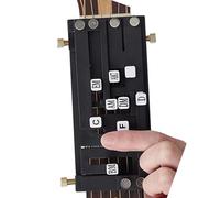 Systèmes d'apprentissage d'accords de guitare pour apprendre à jouer des guitares - Ensemble d'outils de chant adaptés pour une commutation facile - Accessoire de guitare pour s'entraîner