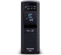 CyberPower CP1200EIPFCLCD Line-Interactive UPS 1200VA/720W Onde sinusoïdale pure, AVR, LCD, USB (HID), DB9, RJ45 LAN Protection, sortie (2) Schuko (4) IEC, port d'extension pour Opt. Communication