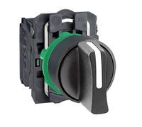 Schneider Electric Bouton sélecteur rotatif Harmony XB5AD53 noir 3×45° décrochage par rotation 1 pc