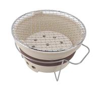 Systèmes de cuisson en argile avec filet métallique amovible pour griller les thés chaudière pour le camping en plein air et les réunions de famille