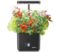 Systèmes de Culture de Jardin d'intérieur - Système de Jardinage Intelligent avec lumière LED de Croissance de 17 W - Minuterie Automatique - Cadeaux pour Maman - Femmes - Pot de légumes (sans