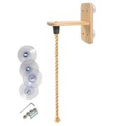 Systèmes De d'escalade pour Chats - Marches en Bois Résistantes À La Mastication De Deux Mètres, Tour De Jeu Interactive avec Étagère De Perchoir Active, Pont À Gratter Vertical en Sisal | Aire D
