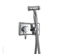 Systèmes de Douche de Bain à Robinet d'eau Pulvérisateur de Bidet à Double Fonction portatif, Robinet de Douche de Bidet de Salle de Bain Chaude et Froide, Kit de pulvérisateur de Bidet de laveuse