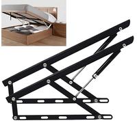 SystèMes De Levage Pneumatiques pour Lits Coffres, Gain De Place pour CanapéS, Sommiers à Ressorts : Projets De Bricolage(Black/A)