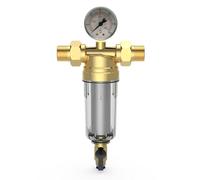 Systèmes de pré-filtre lavables à haut débit - Nettoyage automatique - Filtre à eau à sédiments - Installation simple pour les traitements - Nettoyage automatique - Boîtier en acier