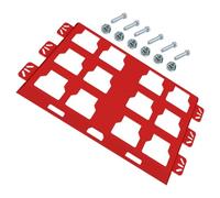 Systèmes de rangement et d'organisation d'outils Plaque de montage pour boîtes à outils à chargement élevé Plaque complète de rangement d'outils électriques