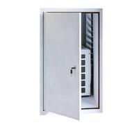 Systèmes de ventilation Panneau d'accès à la plomberie 28"x28" Grande trappe d'inspection en métal porte d'accès pour cloison sèche, couvercle de boîte à fusibles, dissimule les fils(12x12in/30x30cm)