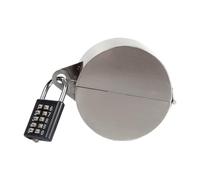 Systèmes de verrouillage de robinet d'extérieur - Vannes de porte - Verrouillage de robinet d'eau en acier inoxydable - Protection de robinet avec cadenas