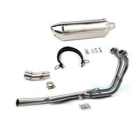 Systèmes D'échappement Complets Pour Motos, Silencieux, Collecteur, Accessoires Pour Kawasaki Z400 Pour Ninja 400 2023 rue(Style4)