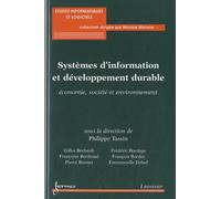 Systèmes D'information Et Développement Durable - Economie, Société Et Environnement
