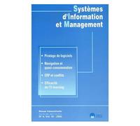 Systèmes D'information Et Management Volume 10 N° 4/2005