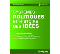 Systèmes politiques et histoire des idées Se préparer efficacement - Nicolas Guerrero - Studyrama Eds - broché - Scolaire / Universitaire