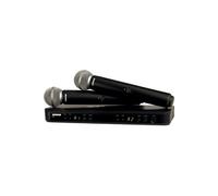 Shure BLX288/SM58 Noir Microphone de scène/direct