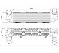 Systèmes thermiques VALEO - Refroidissement moteur - Refroidisseur d’air de suralimentation à hautes performances -