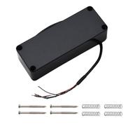 Systèmes transducteurs de basse portables non invasifs, gammes sensibles, instruments à cordes multiples, compact, adapté aux voyages, micro de guitare basse à faible bruit