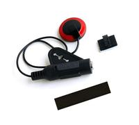 Systèmes transducteurs portables non invasifs pour guitare, gammes sensibles, instruments à cordes multiples, compact pour voyage, micro piézo