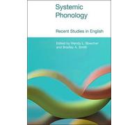 Systemic Phonology: Recent Studies In English