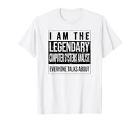 Systems-Manager est né Analyste des systèmes informatiques Depuis Son Anniversaire T-Shirt