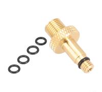 Systems Rockshox Joints toriques pour valve de pompe à air choc - Adaptateur Monarch doré Dt Swiss Suspension en alliage d'aluminium avec 4 finitions arrière de vélo de rechange 10 g