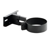 SYSTERM Système de dérivation de gaz d'échappement Ø 80 mm pour cheminées ou poêles à granulés, tous les éléments de l'installation de cheminée en un seul endroit (collier de serrage)