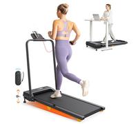 SYSURO S1L MIX Tapis de course pliable, moteur de 2,5 HP, vitesse de 1-10 km/h, mode HIIT, inclinaison de 9 %, bande de course à 5 couches, silencieux