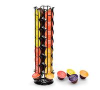 SYSYLY Porte Capsules Dolce Gusto Rotatif 360° pour 32 Capsules,Noir. | Distributeur Rotatif 360° pour Dosette Dolce Gusto,Support pour Range Capsules de Café,Rangement Capsules Presentoir.